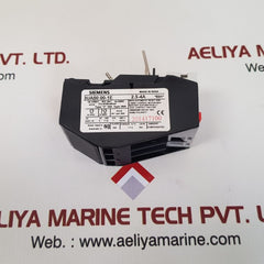 Siemens 3ua50 00-1e overload relay 2.5-4a