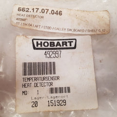 Hobart 492997 temperatursensor heat detector 
