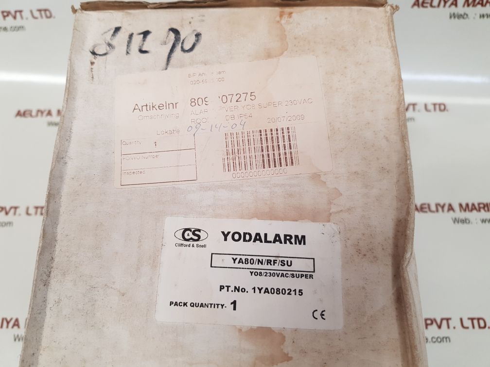 Clifford & snell ya80/n/rf/su fire alarm sounder