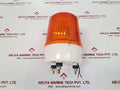 Lte-1161 yellow rotary warning light