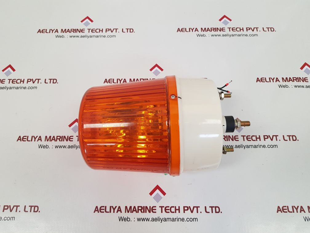 Lte-1161 yellow rotary warning light