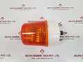 Lte-1161 yellow rotary warning light