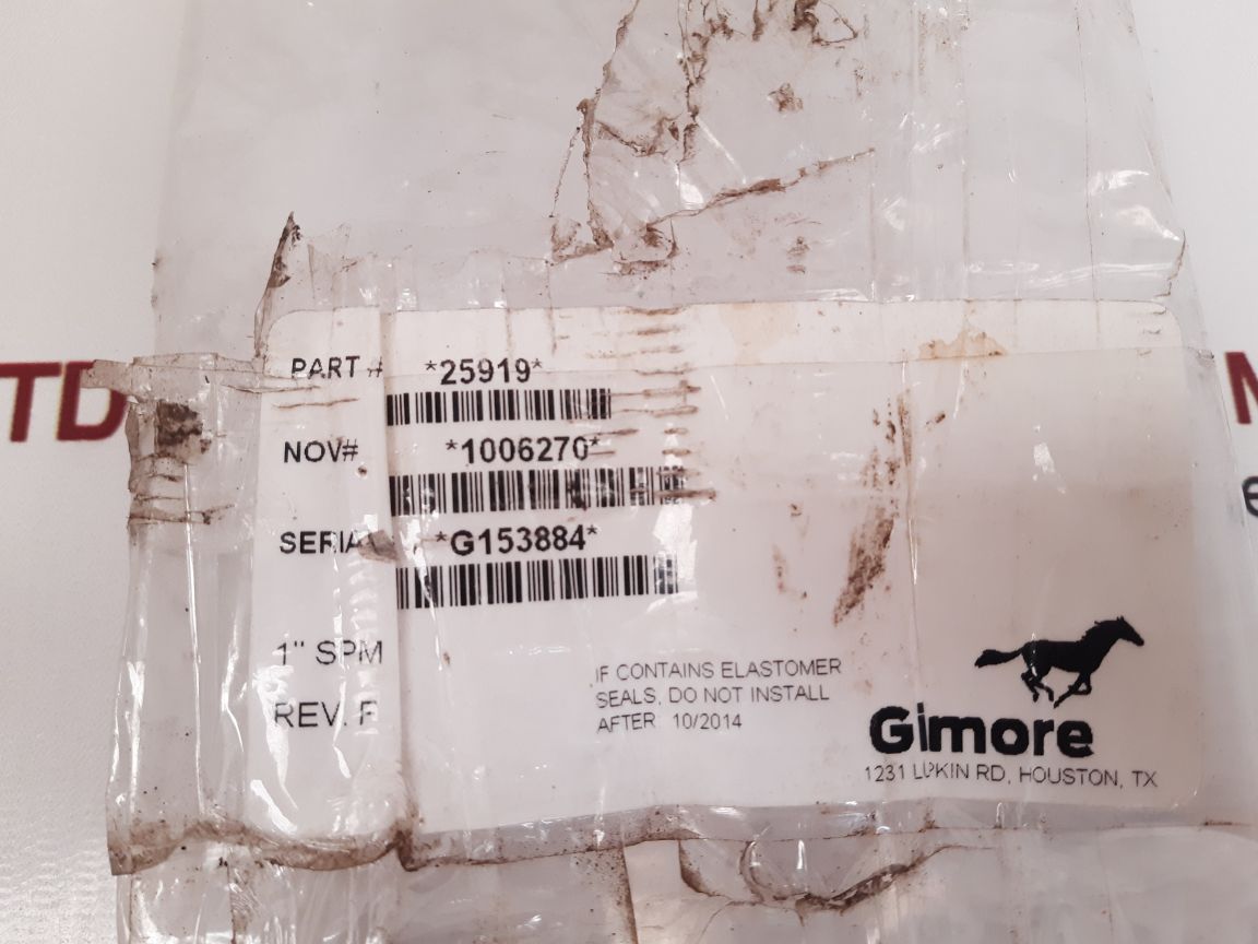 Gilmore 25919 rev. f