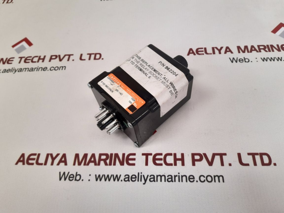 Infitec cbr2603 timer relay 3-100 seconds
