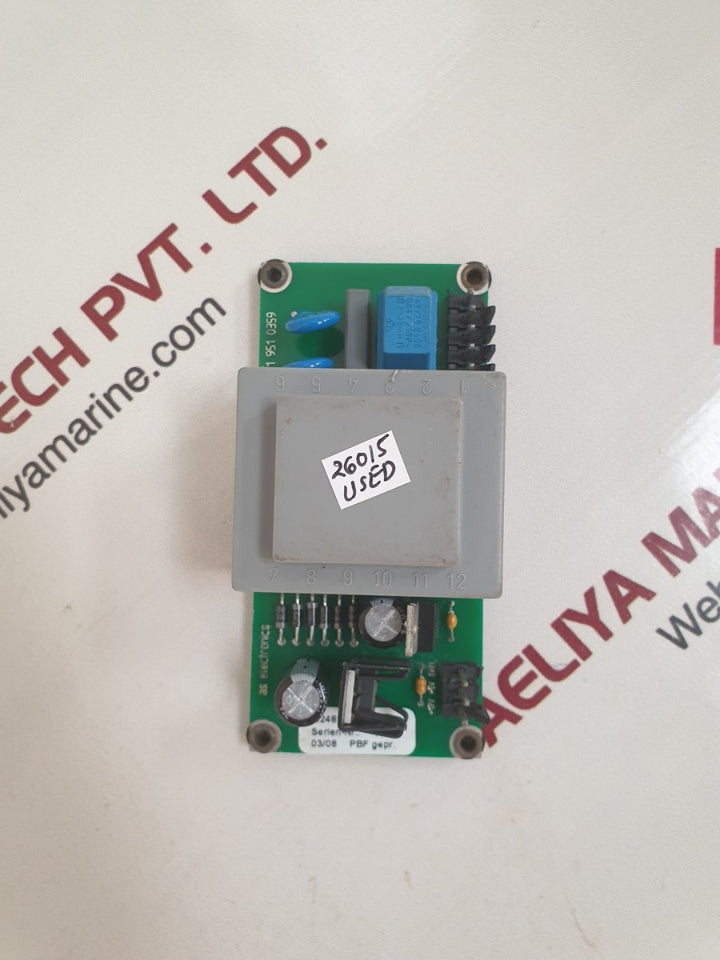 Hobart 324870-1 power adapter card 