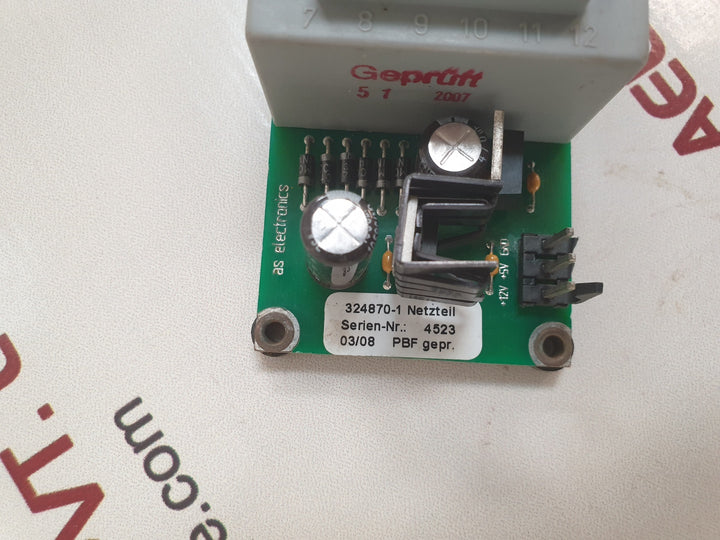 Hobart 324870-1 power adapter card 