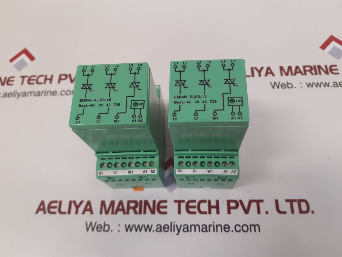 Phoenix contact emg 45-elr3/1,5 relay