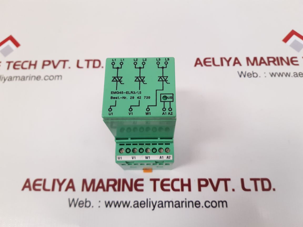 Phoenix contact emg 45-elr3/1,5 relay
