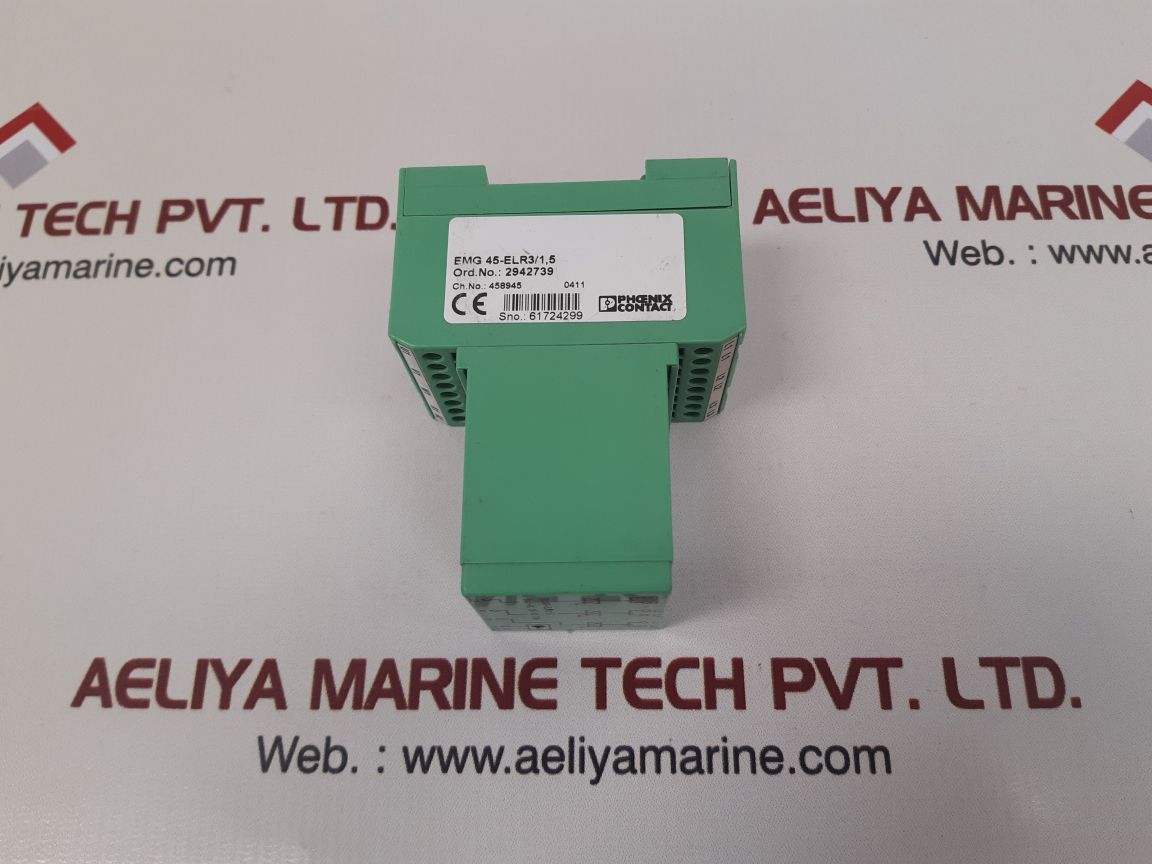 Phoenix contact emg 45-elr3/1,5 relay