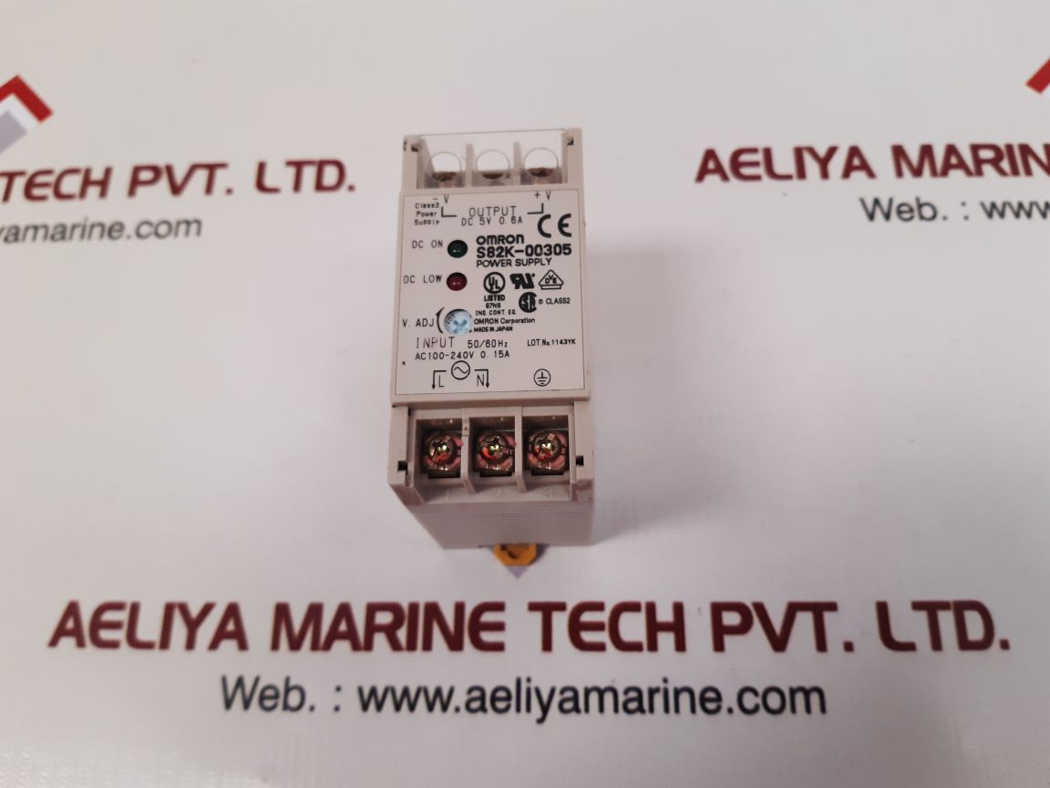 Omron s82k-00305 power supply new