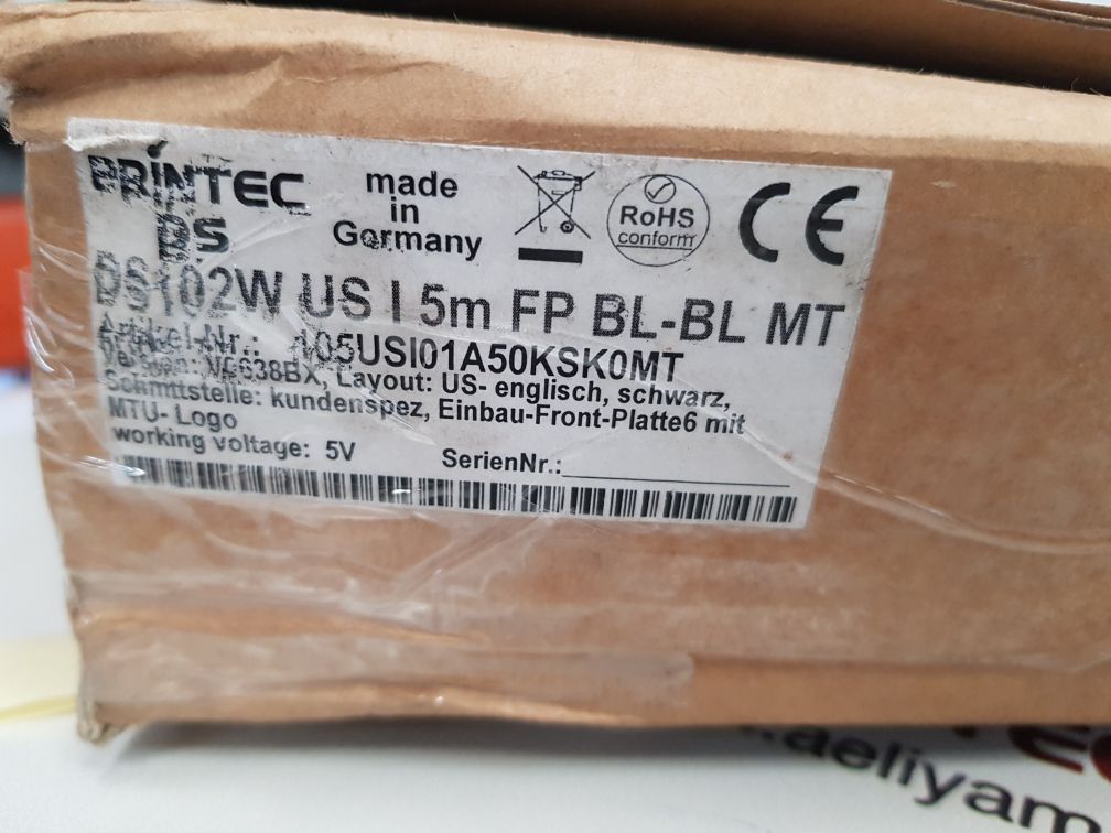Printec 105usi01a50ksk0mt keyboard version:v0638bx