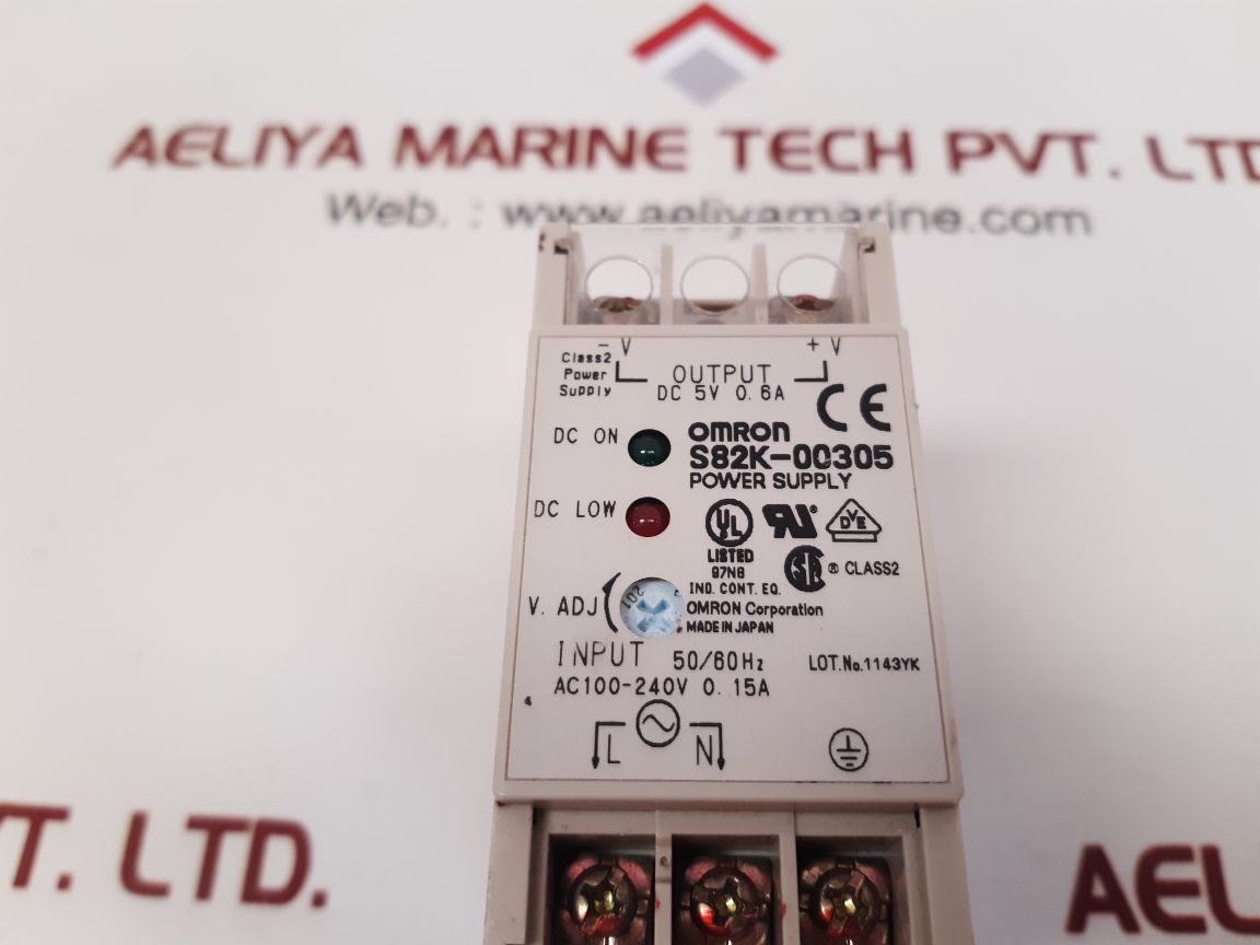 Omron s82k-00305 power supply new