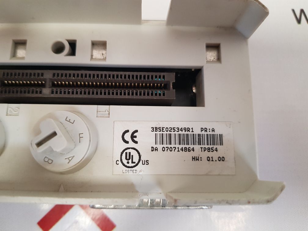 Abb tp854 base unit 3bse025349r1 pr:a