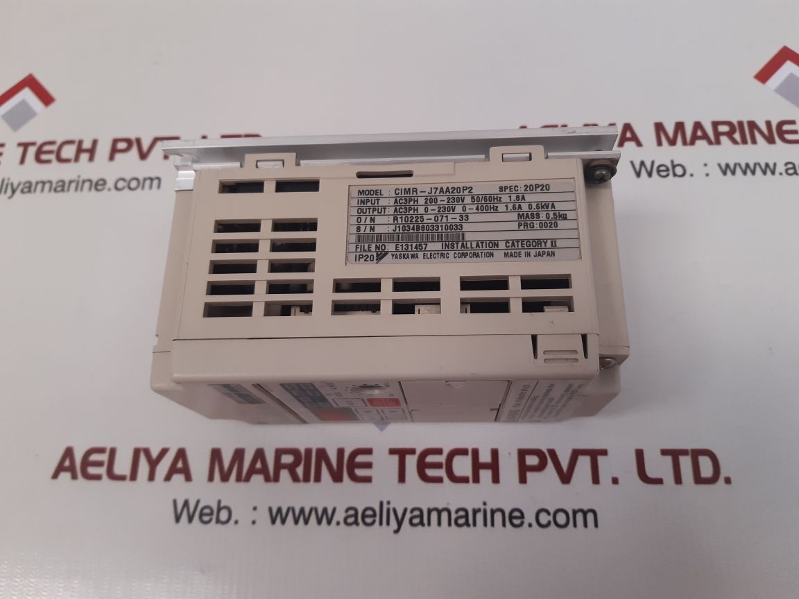 Yaskawa cimr-j7aa20p2 inverter