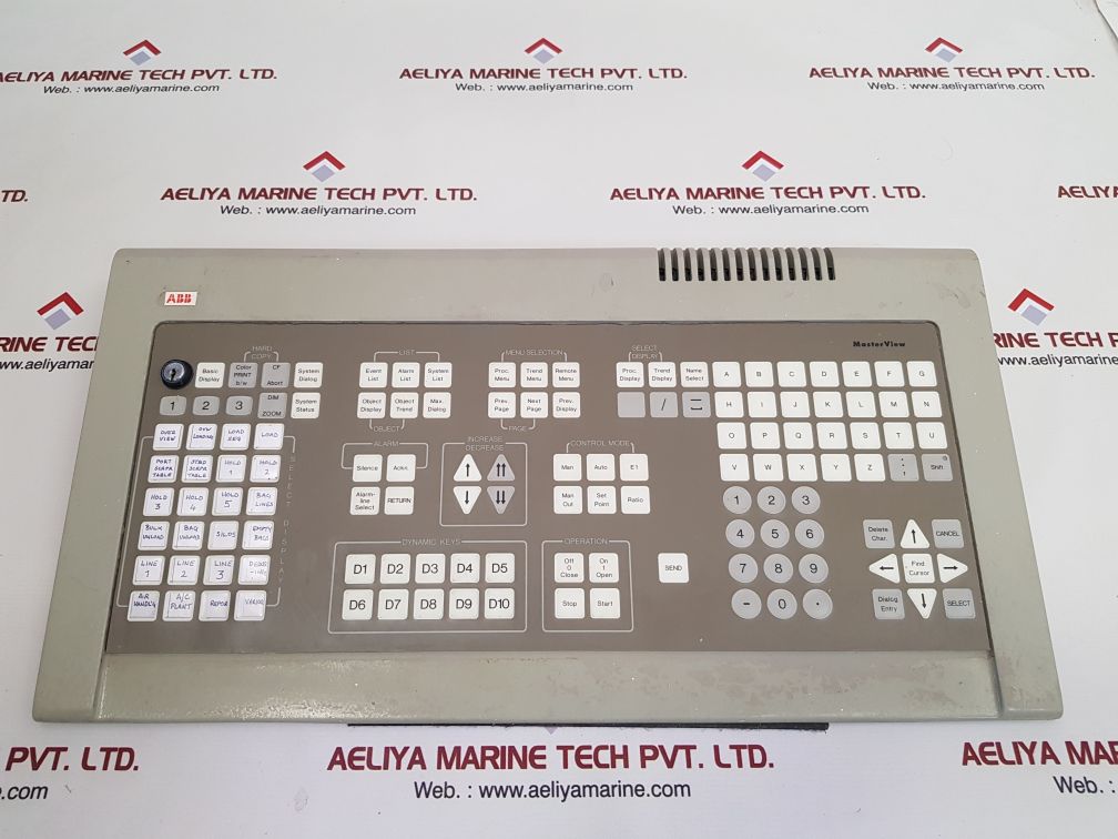 Abb dsih75vl operator's keyboard 57310290-ld