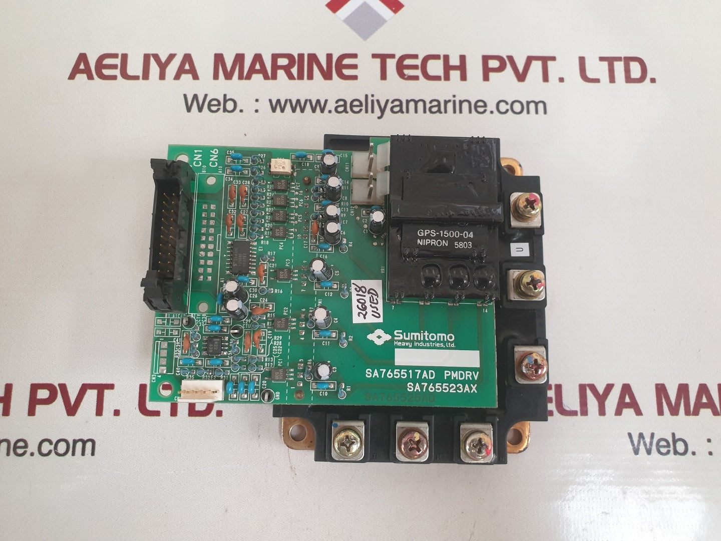 Sumitomo sa765517ad pmdrv circuit board with mitsubishi pm150rse060