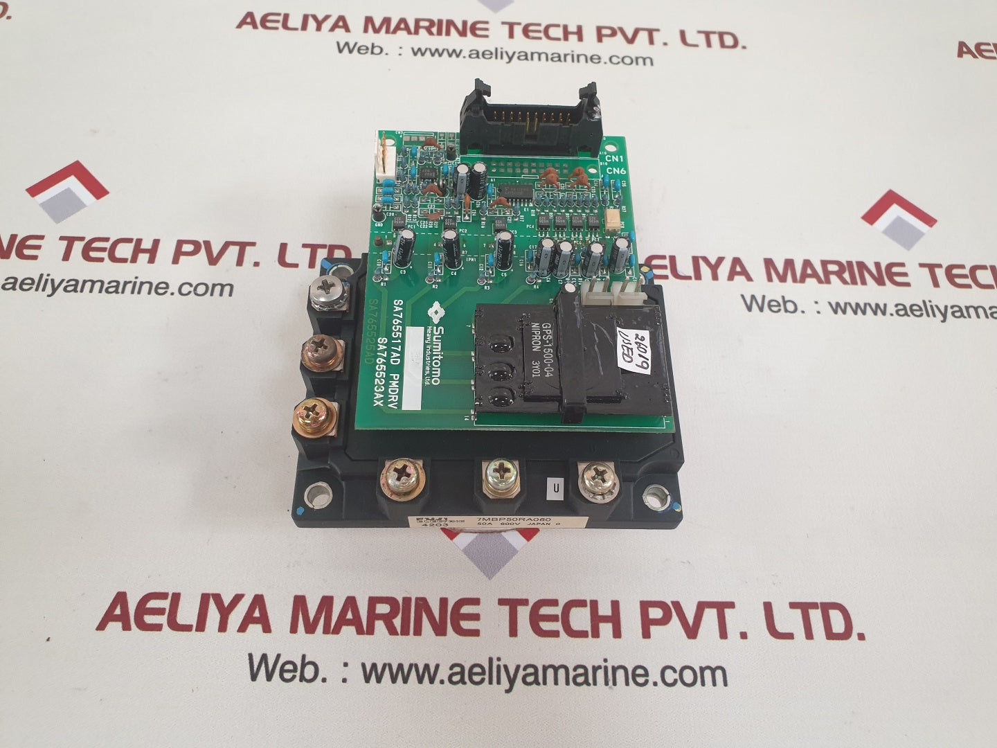 Sumitomo sa765517ad pmdrv circuit board with fuji 7mbp50ra060