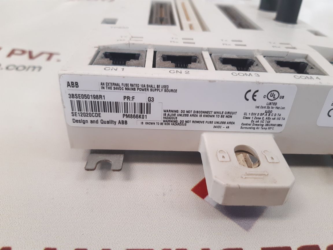 Abb pm866k01 processor unit base 3bse018114r1  