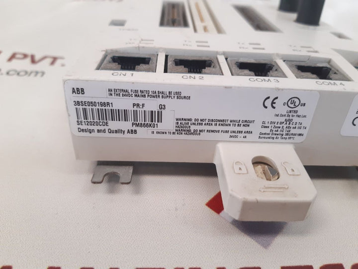 Abb pm866k01 processor unit base 3bse018114r1  