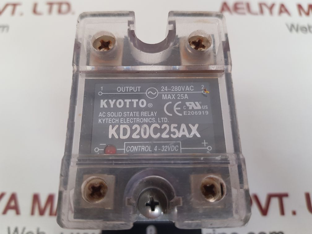 Kytech kd20c25ax ac solid state relay 