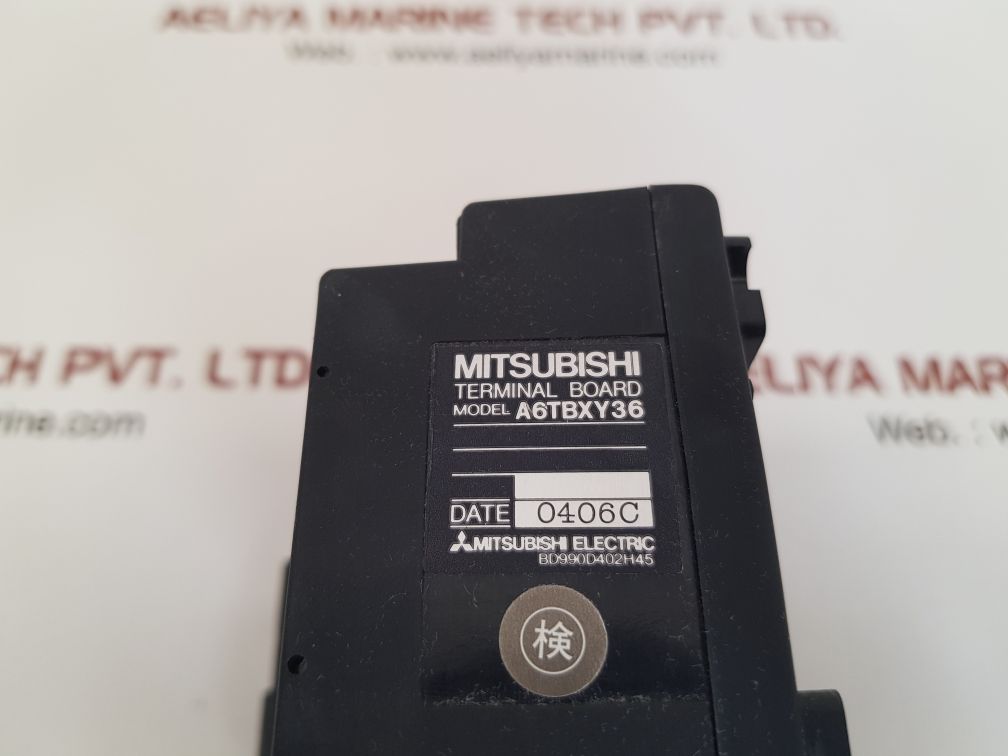 Mitsubishi a6tbxy36 sink input/output terminal board