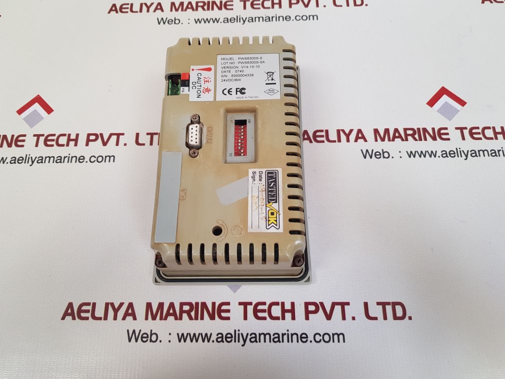 Hitech pws6300s-s hmi touch screen panel version: v14-10-10