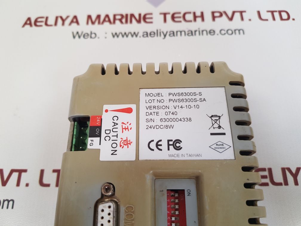 Hitech pws6300s-s hmi touch screen panel version: v14-10-10