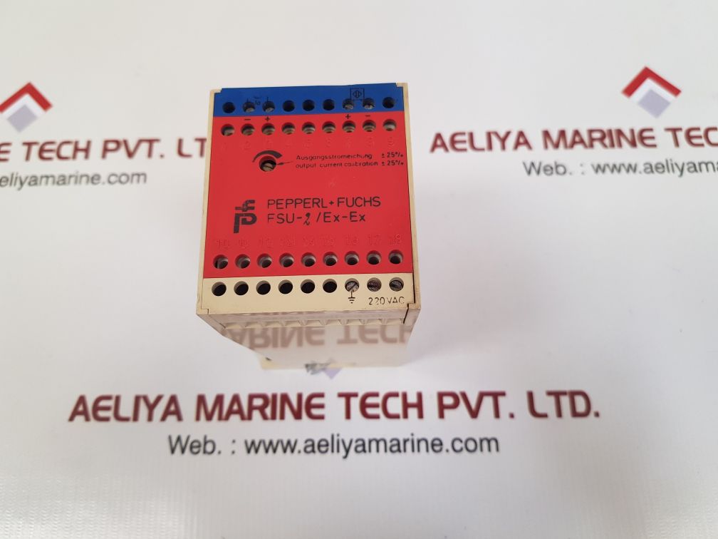 Pepperl+fuchs fsu-2/ex-ex controller