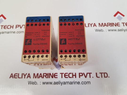 Pepperl+fuchs we77/ex1 isolation amplifier switch