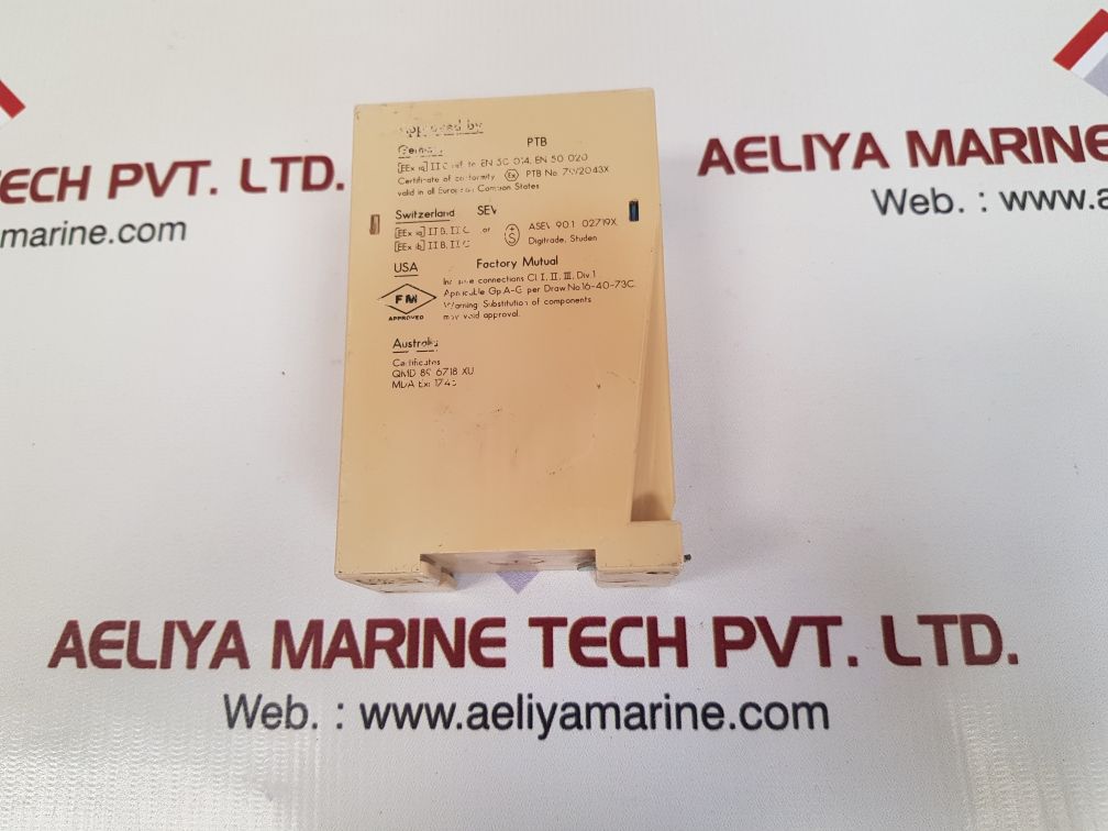 Pepperl+fuchs we77/ex1 isolation amplifier switch