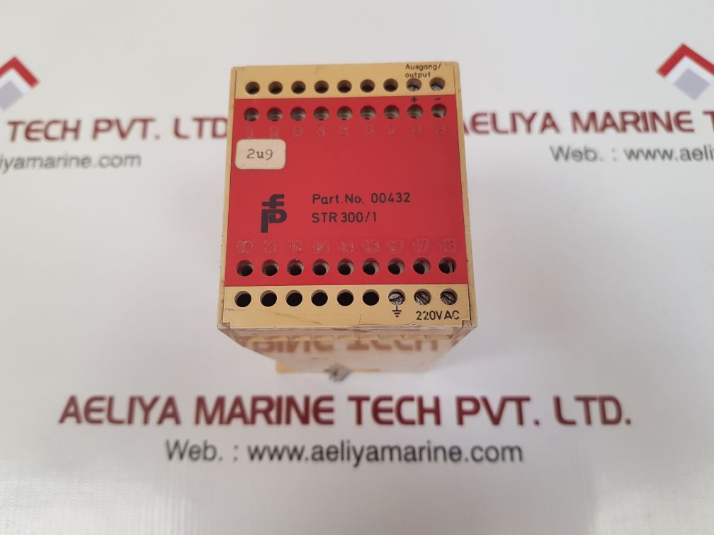 Pepperl+fuchs str300/1 power supply 00432