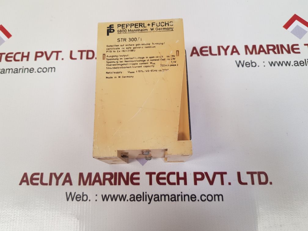 Pepperl+fuchs str300/1 power supply 00432