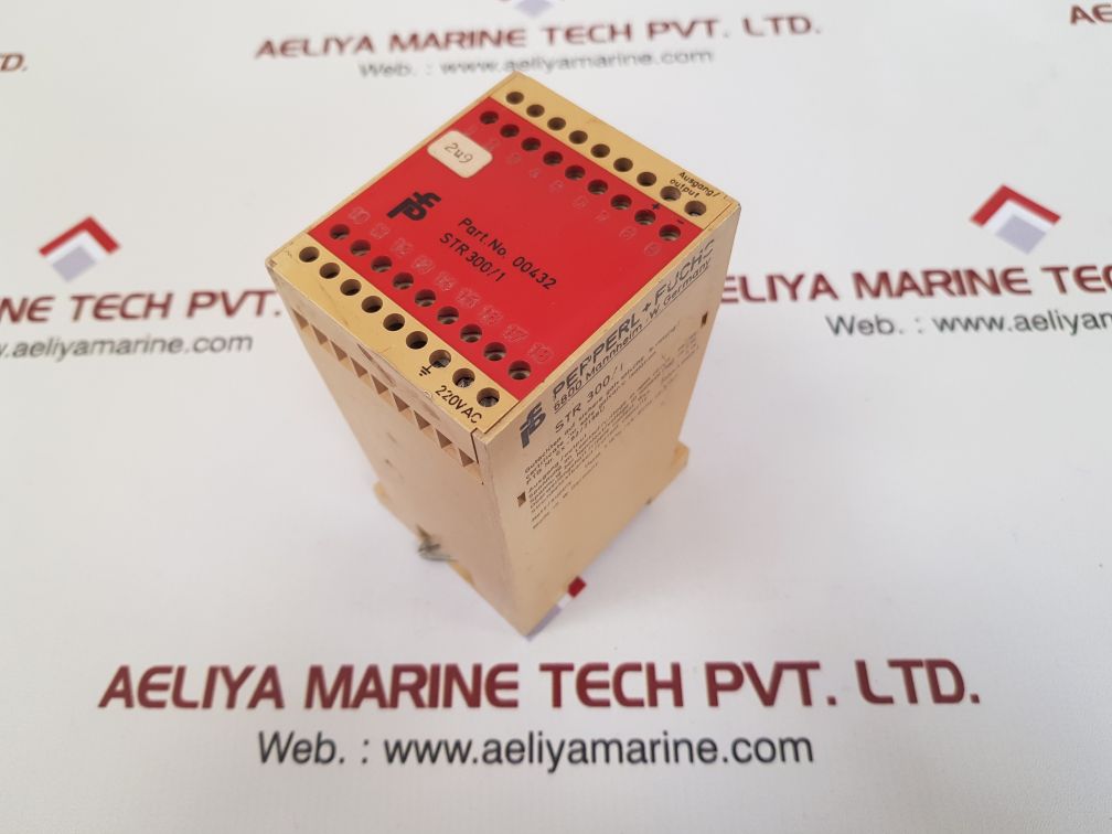 Pepperl+fuchs str300/1 power supply 00432