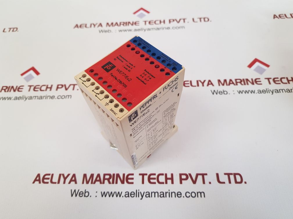 Pepperl+fuchs we77/ex2 isolator switch 