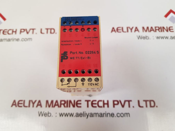 Pepperl+fuchs we77/ex1-bi switching amplifier 02264s
