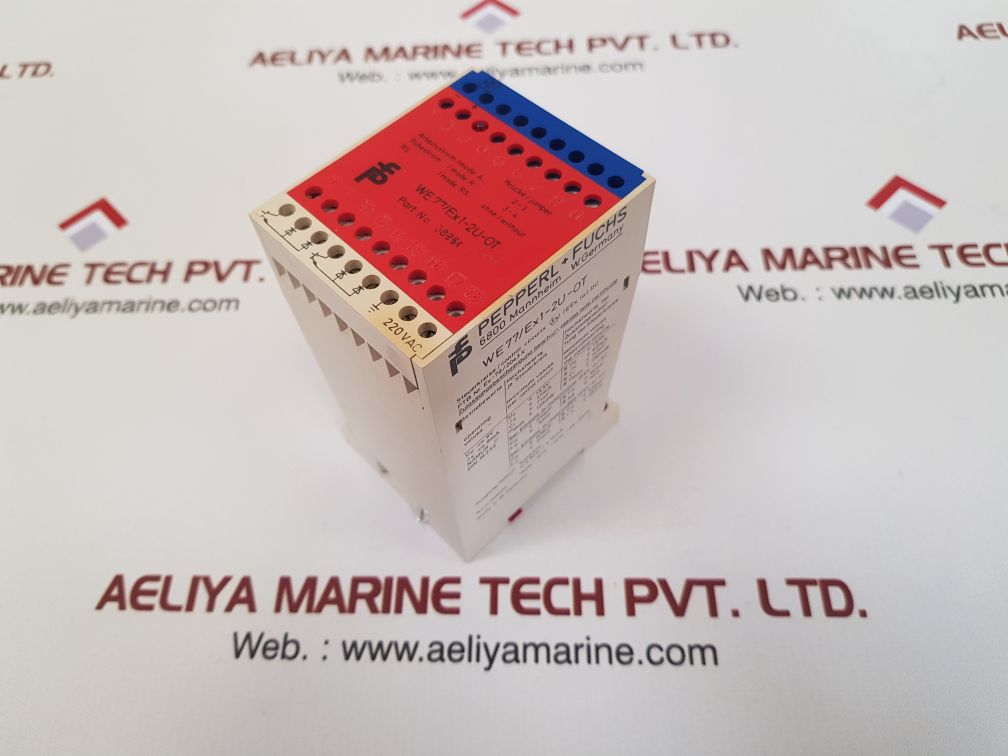 Pepperl+fuchs we77/ex1-2u-ot switching amplifier