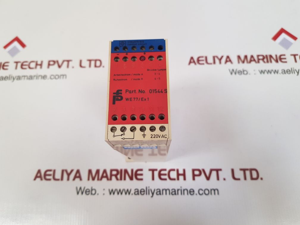 Pepperl+fuchs we77/ex1 switching amplifier 01544s
