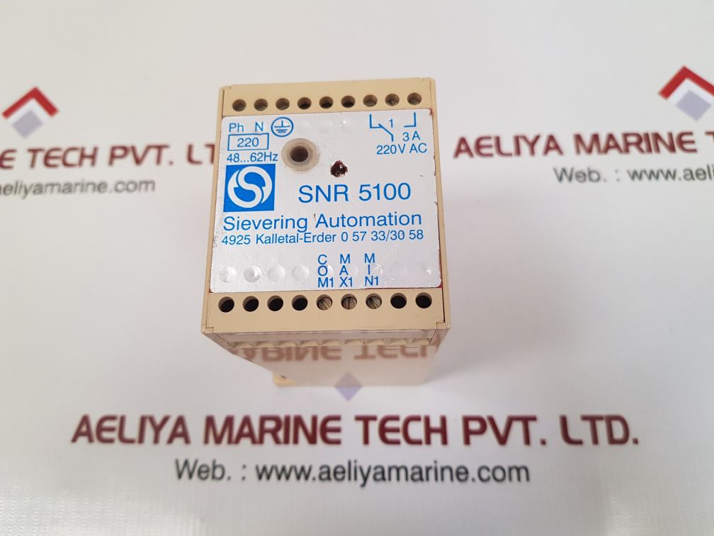 Sievering snr 5100 relay