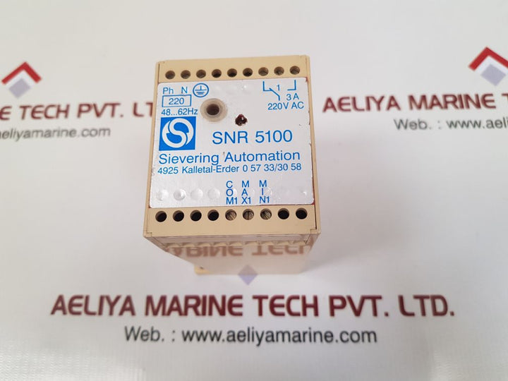 Sievering snr 5100 relay