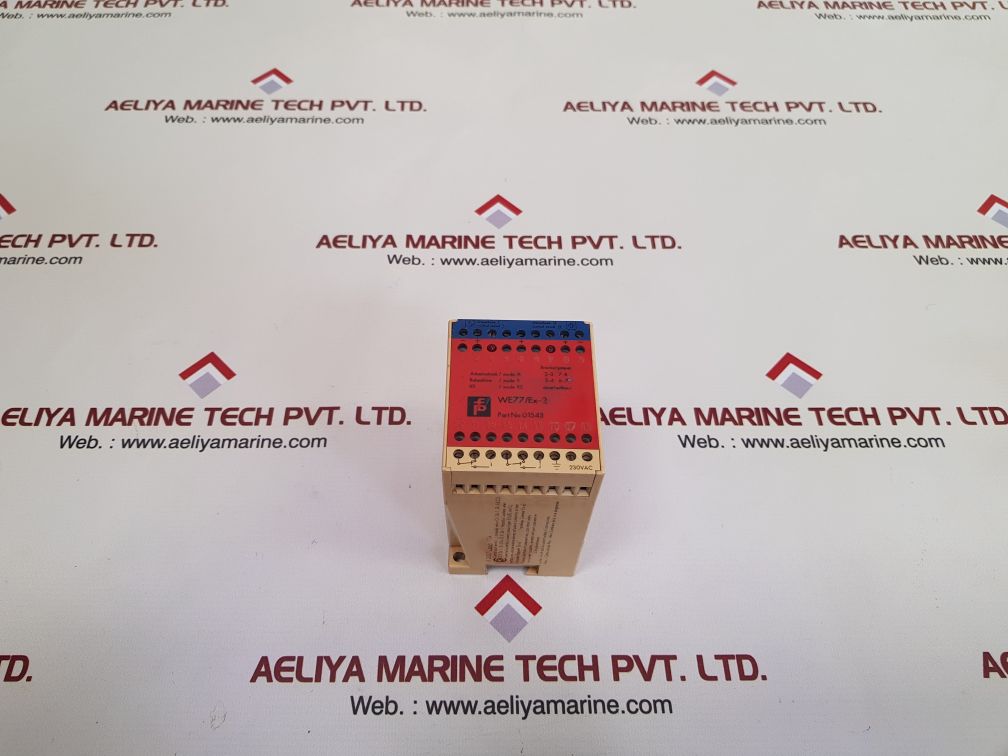 Pepperl+fuchs we77/ex-2 switch amplifier 01543