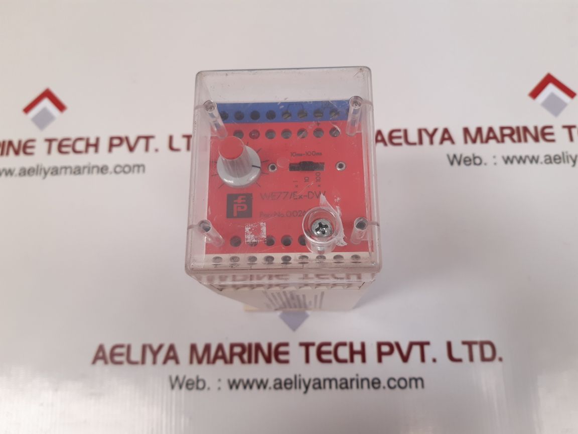 Pepperl+fuchs we77/ex-dw rotation speed monitor 00269