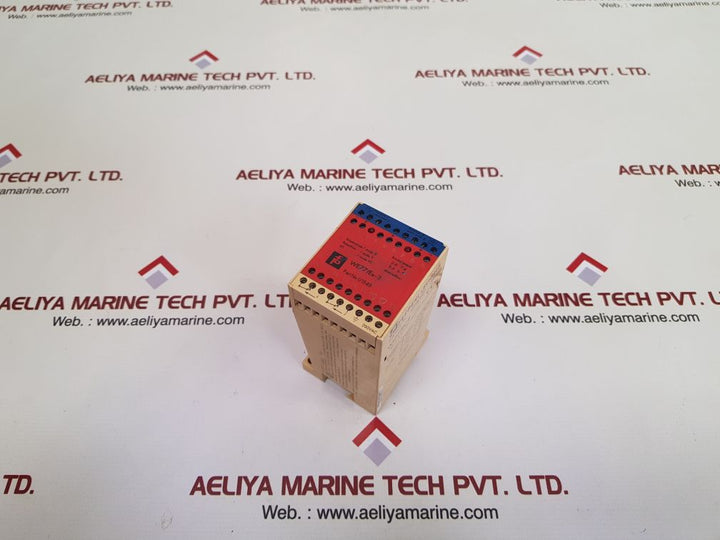 Pepperl+fuchs we77/ex-2 switch amplifier 01543
