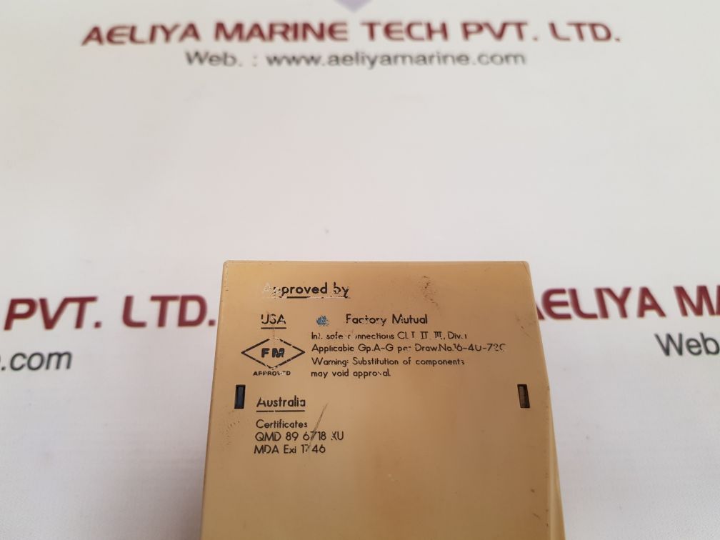 Pepperl+fuchs we77/ex-2 switch amplifier 01543