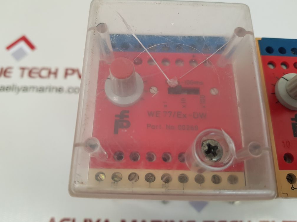 Pepperl+fuchs we77/ex-dw rotation speed monitor 10ms-100ms