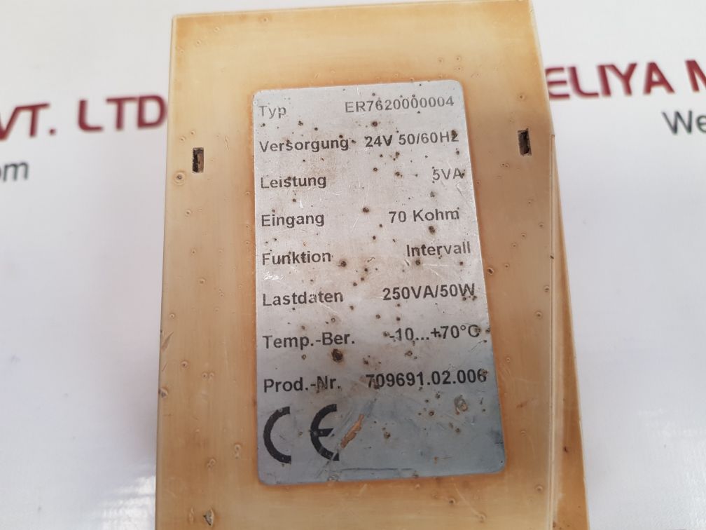 Er7620000004 control relay er76-d