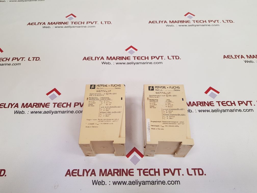Pepperl+fuchs we77/ex-ut switching amplifier 07256