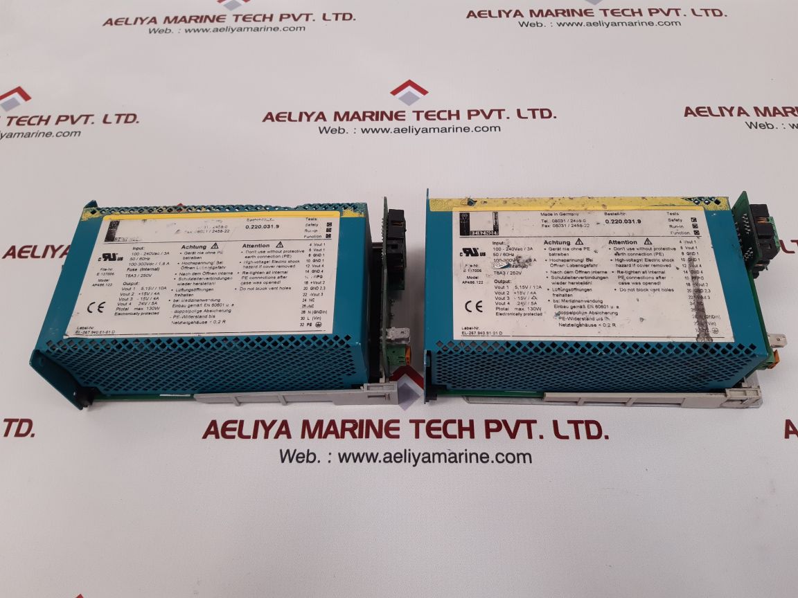 Heinzinger ap486.122 power supply