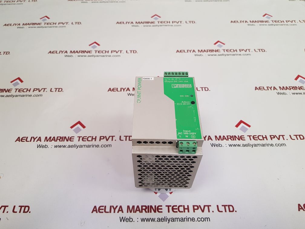 Phoenix contact quint-ps-100-240ac/24dc/10 power supply rev 04