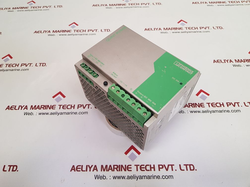 Phoenix contact quint-ps-3x400-500ac/48dc/10 power supply 
