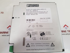 Phoenix contact quint-ps-3x400-500ac/48dc/10 power supply 